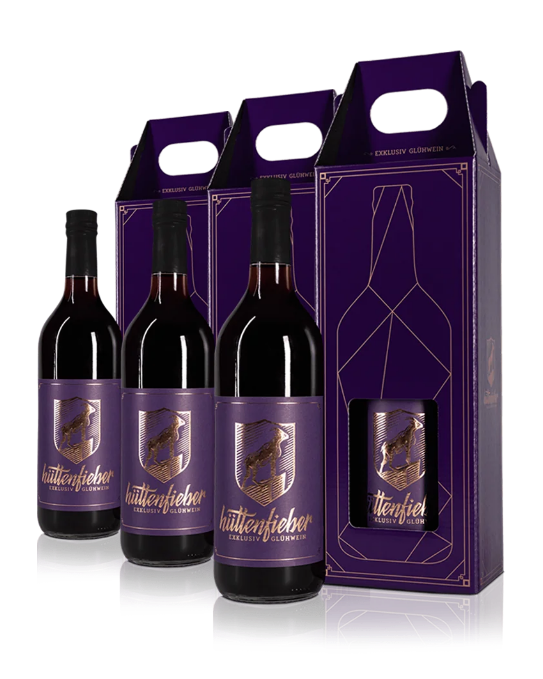Hüttenfieber Glühwein 3er Bundle