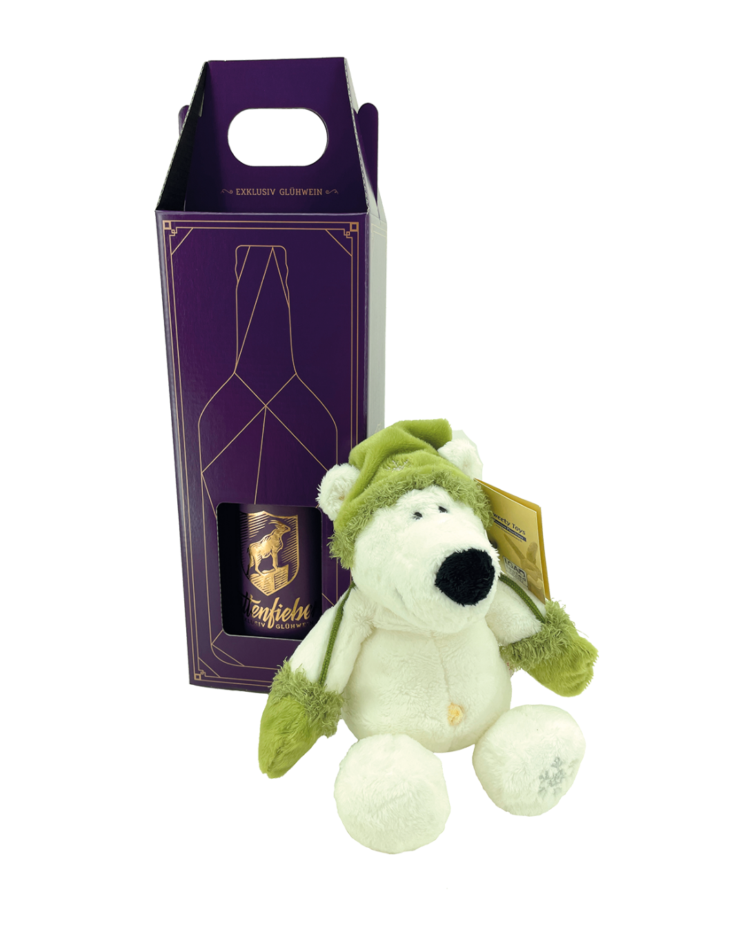 Hüttenfieber Glühwein x Sweety Toys Eisbär “Elmaar” – Bundle